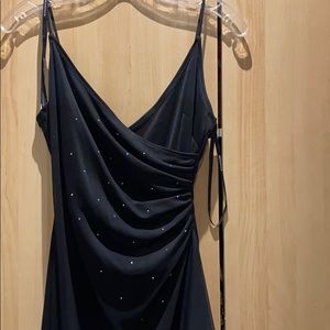 Long formal black dress